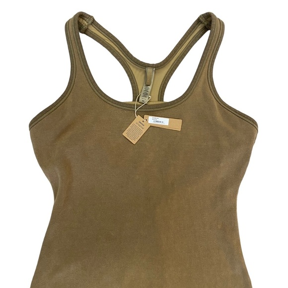 NWT Skims Outdoor Basics Mid Thigh Bodysuit Romper in Sepia Size 2XL - Picture 6 of 10